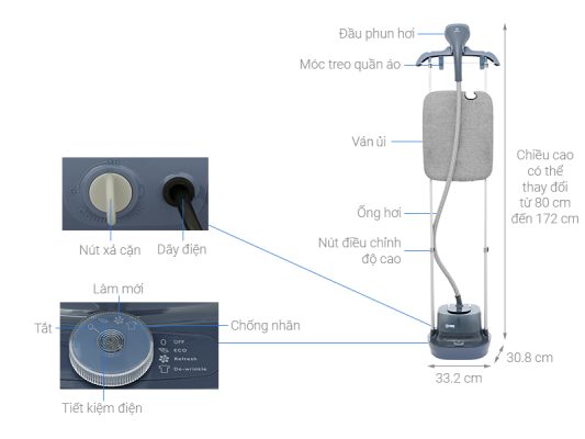 Bàn ủi Electrolux E5GS-44MN