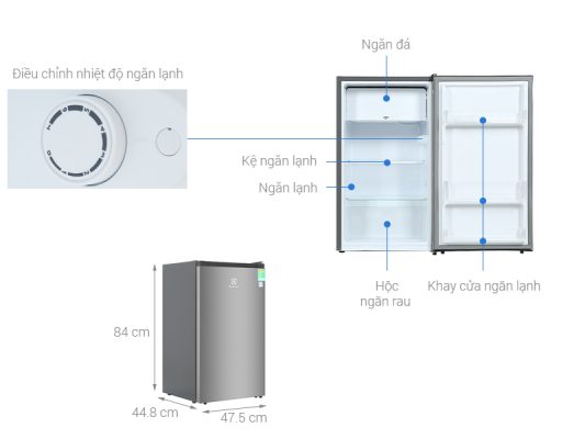 Tủ lạnh Electrolux EUM0930AD-VN