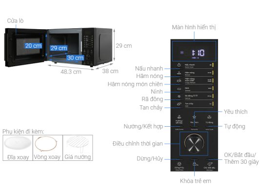 Lò vi sóng Electrolux EMG23D22B
