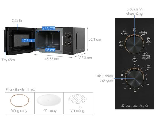 Lò vi sóng Electrolux EMM23D22B