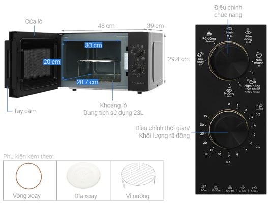 Lò vi sóng Electrolux EMG23K22B
