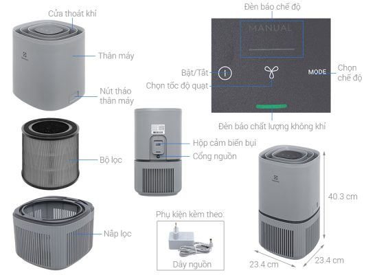 Lọc không khí Electrolux EP32-25UGA