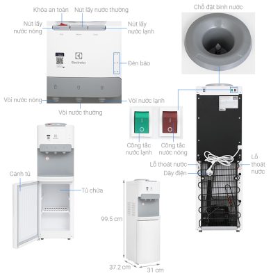 Cây nước nóng lạnh Electrolux EDBMFACWF